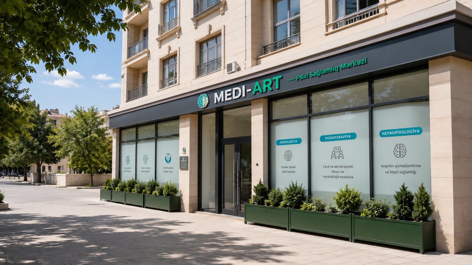 mediartklinika.az binası